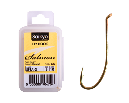Крючки Saikyo KH-71590 Salmon G №08 (10шт)