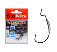 Крючки Saikyo BS-2333 Weighted BN №1/0 (5 шт)
