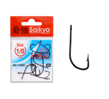 Крючки Saikyo KH-11004 Crystal BN № 1/0 (10шт)