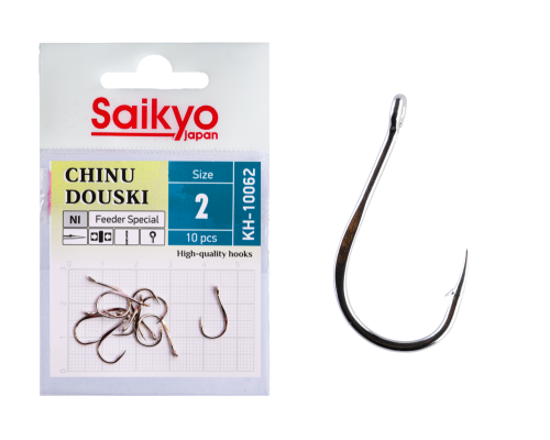 Крючки Saikyo KH-10062 NI CHINU DOUSKI №2 (10 шт.)