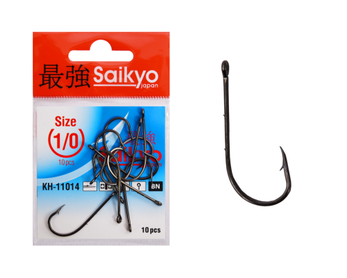Крючки Saikyo KH-11014 Bait Holder BN №1/0 (10шт)