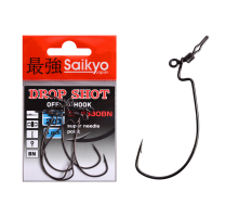 Крючки Saikyo BS-2330 Drop Shot BN №2/0 (5 шт)