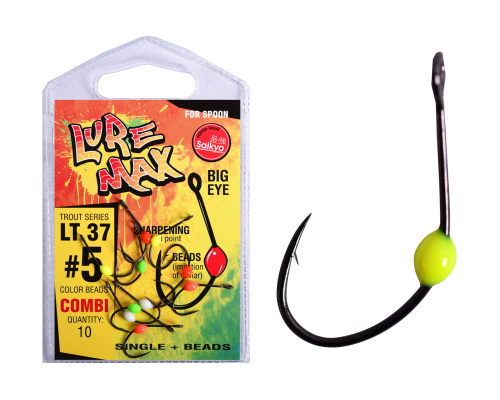 Крючки LureMax Trout LT37 # 5 Сombi (10шт)