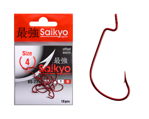 Крючки Saikyo BS-2312 R № 4 (10 шт)