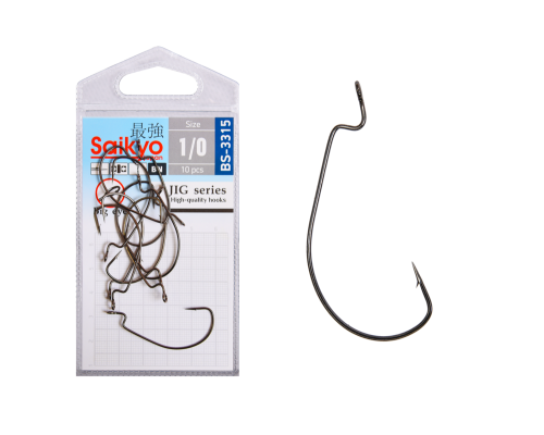 Крючки Saikyo BS-3315 BN №1/0 (10 шт)