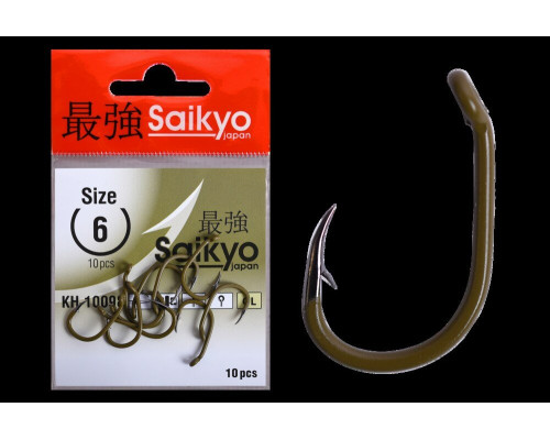 Крючки Saikyo KH-10098 Clever Carp OL №6 (10 шт.)