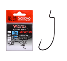 Крючки Saikyo BS-2331 Worm BN №2 (10 шт)