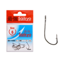 Крючки Saikyo KH-11004 Crystal Ni №6 (10шт)