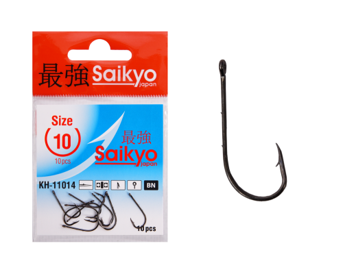 Крючки Saikyo KH-11014 Bait Holder BN №10 (10шт)