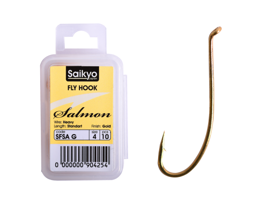 Крючки Saikyo KH-71590 Salmon G №04 (10шт)