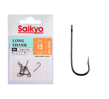 Крючки Saikyo KH-9282 BN LONG SHANK №12 (10 шт.)