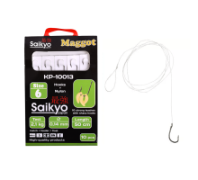 Крючки Saikyo KP-10013 Maggot BN №6 (10шт) c повод.
