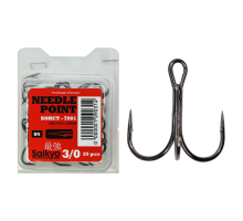 Крючки Saikyo тройн.7001BN №3/0 (25шт)