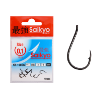 Крючки Saikyo KH-10026 Chinu Ring BN №0,1 (10шт)