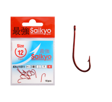 Крючки Saikyo KH-11011 O'Shaughnessy Red №12 (10шт)