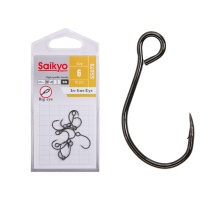 Крючки Saikyo SS075-BN IN-LINE EYE №6 (10 шт.)