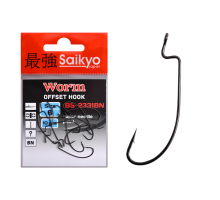 Крючки Saikyo BS-2331 Worm BN №6 (10 шт)
