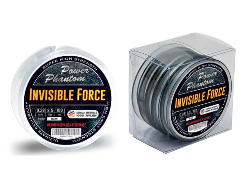 Леска Power Phantom Invisible Force CLEAR 0,32mm, 11,9kg 100m