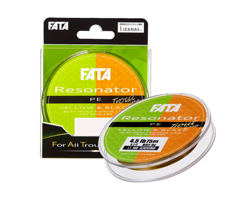 Шнур Gosen Resonator PE 75м #0.175 (4 lb)