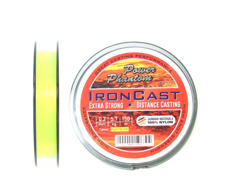Леска Power Phantom IronCast FLUO 0,16mm, 3,5kg 150m