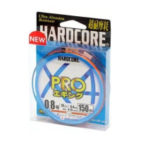 Пл.шн. Duel PE Hardcore X4 PRO 150m Orange #0.6 (0.13мм) 5.4 кг.