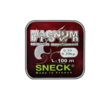 Леска моно. Sneck Magnum Brown d=0,25 100м