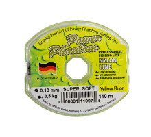 Леска Power Phantom Super Soft, 0,22мм, 5,2 кг,флюор.-желт, 110м