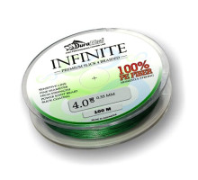 Шнур DuraKing INFINITE 4X , 150м, тёмно-зелёный #2, 0,23мм, 32lbs