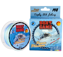 Шнур Power Phantom Boat, 300m, мультиколор #5 0,36мм, 34.9кг