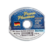 Леска Power Phantom Super Strong, 0,35мм, 13,3 кг,светло-голубой, 110м