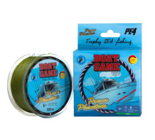 Шнур Power Phantom Boat, 300m, green #6 0,41мм, 40.3кг