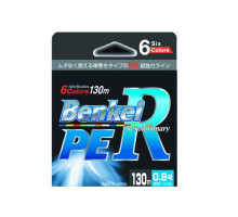 Шнур Benkei PER, 130м, 6 цветов #1,2, 0,183мм, 11,3кг