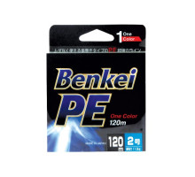 Шнур Benkei PE, 120м, зеленый #4, 0,330мм, 20,0кг
