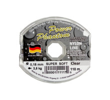 Леска Power Phantom Super Soft, 0,22мм, 5,2 кг,прозрачный, 110м