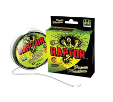 Шнур Power Phantom Raptor PE, 135м, зеленый fluo #1,2, 0,18мм, 12,3кг