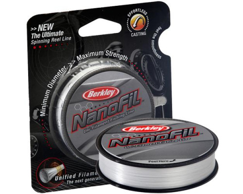 Леска Berkley NANOFIL Clear, 270M, 0.22MM