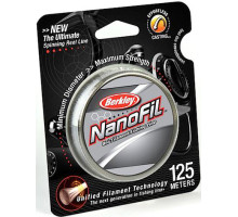 Леска Berkley NanoFil Clear, 125m, 0,10mm