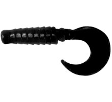 Мягкие приманки LureMax EBISU 2,5"/6,5см, LSE25-006 Black (10 шт.)