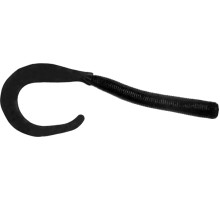 Мягкие приманки LureMax LOMBRIZA 4''/9,5см, LSL4-006 Black (10 шт.)