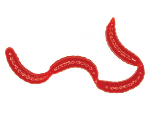 Мягкие приманки LureMax MAGGOT 0,5''/1см LSMG05B-019 Blood Red (банка)