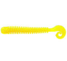 Мягк.приманки LureMax CHEEKY WORM 3,5''/8,5см, LSY35-002 Lime pepper (10 шт.)