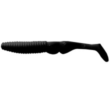 Мягкие приманки LureMax BUTCHER 4''/10см, LSB4-006 Black (10 шт.)