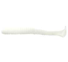 Мягкие приманки LureMax SENSOR 4''/10см, LSSR4-020 Glow White (10 шт.)