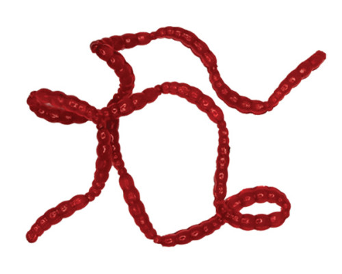 Мягк.приманки LureMax WOOD WORM 0,5''/1см, LSBW05B-019 Blood Red (1 шт.)