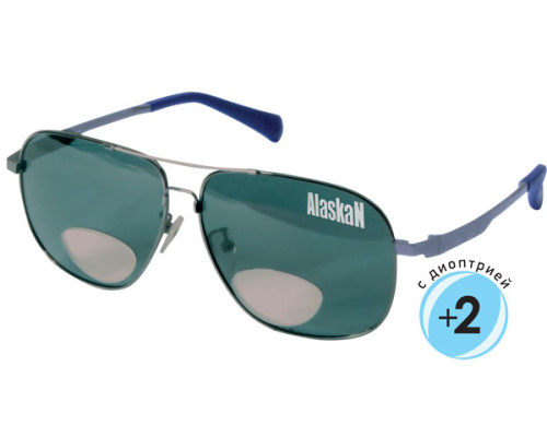 Поляризационные очки Alaskan AG21-06 Stikine green "diopter +2.0"