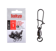 Вертлюг с застежкой Saikyo SA-307-1 - 10 шт (18кг)