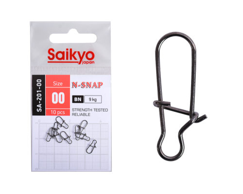 Застежка Saikyo SA-201-00 - 10 шт (9кг)