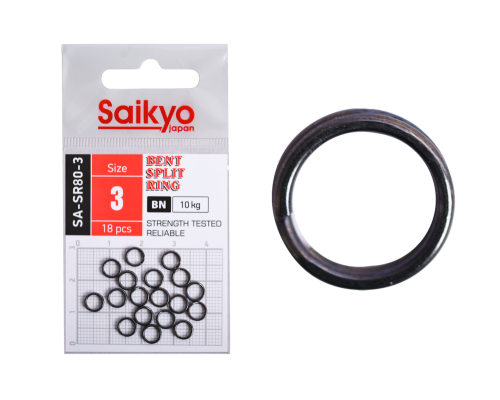 Заводное кольцо Saikyo SA-SR80-3 18шт (10кг)