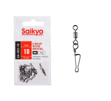 Вертлюг с застежкой Saikyo SA-303-10 - 10 шт (5кг)