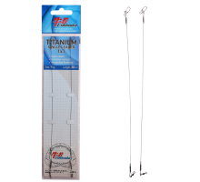 Поводок Ushiwaka Titanium Single UTS12007, 1х1, 7кг/20см, 2шт